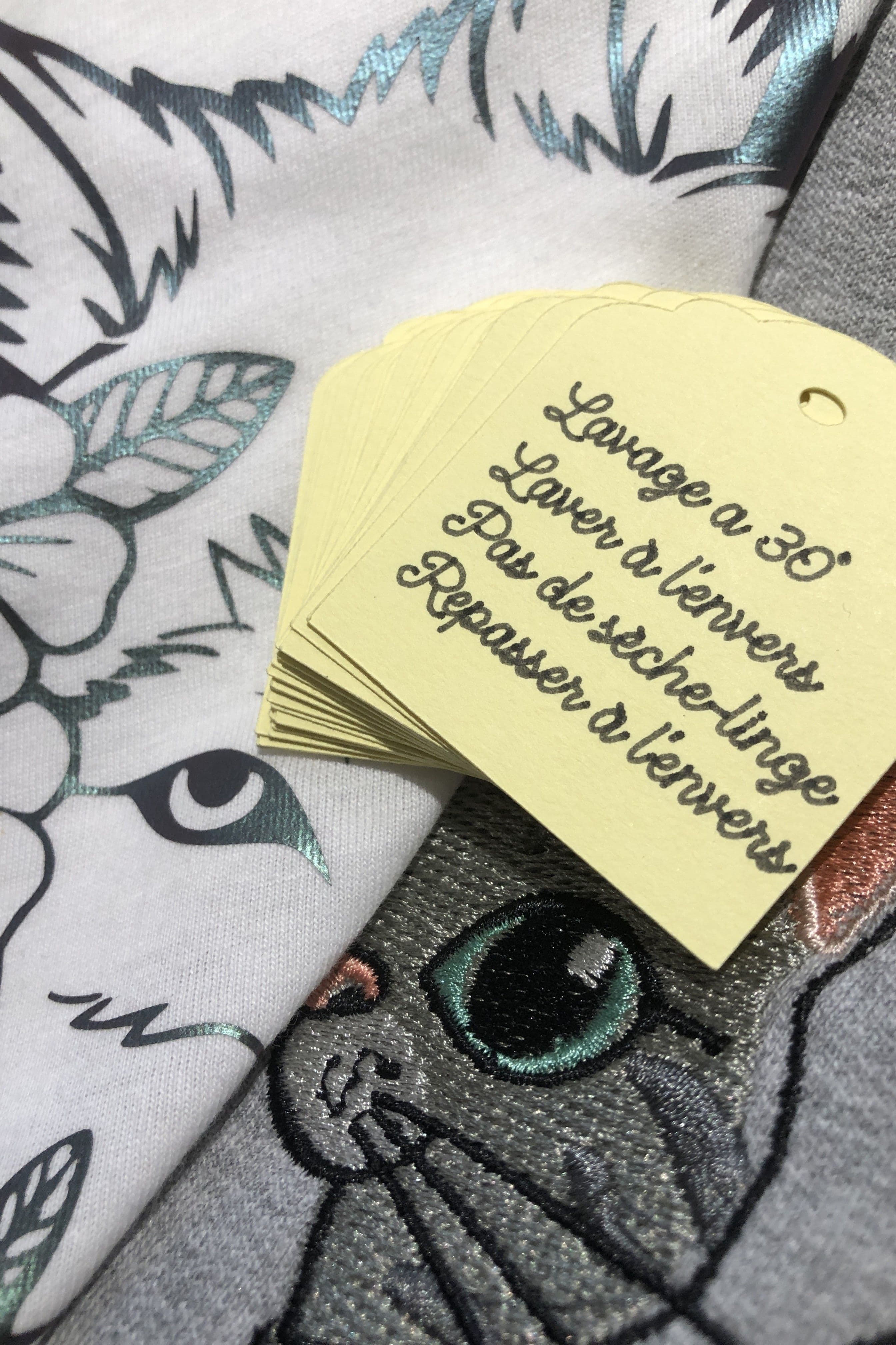 Comment entretenir un vêtement personnalisé ?