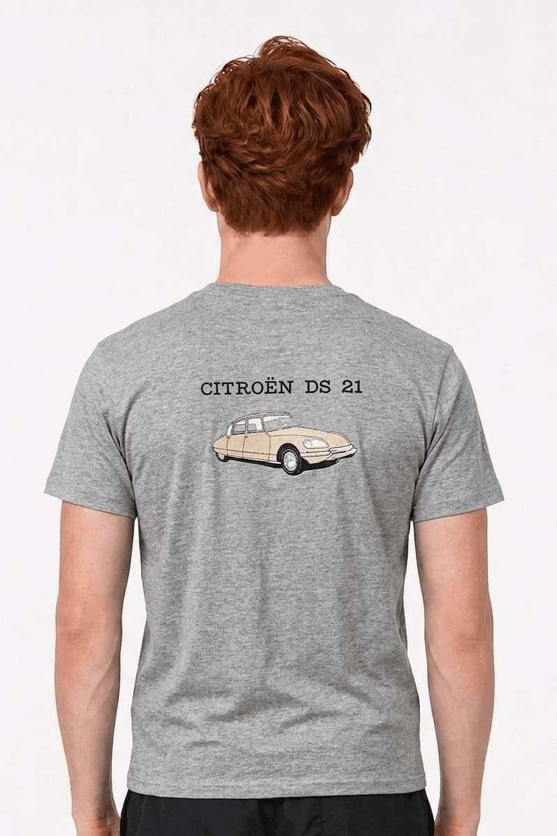 Tee-shirt brodé Citroën DS
